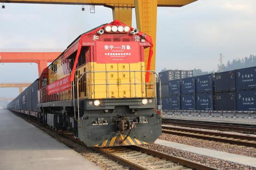 安寧 萬象中老鐵路國際貨運(yùn)列車首發(fā)